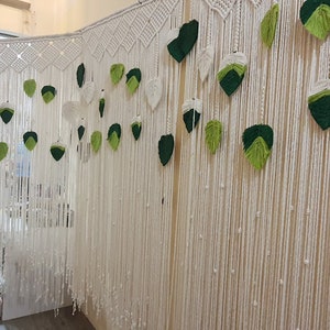 Large Macrame Curtain Pattern- PDF/ Video Instruction