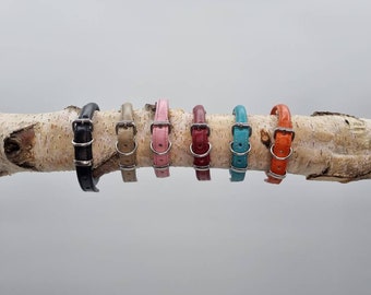 Leather Roll Neck Collars