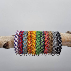 Cobra Weave Paracord Collar with Metal Quick Release Buckle