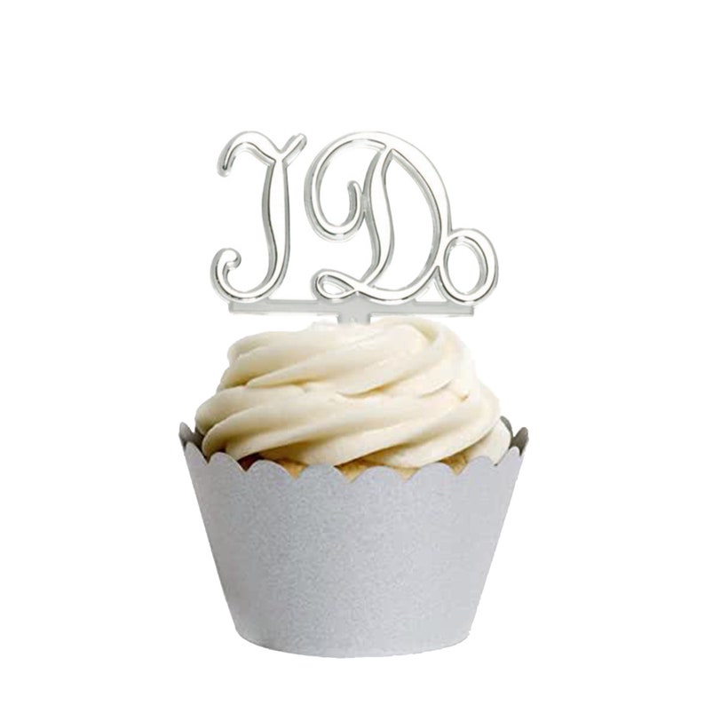 Set of 12 I Do DecoPics\u00ae