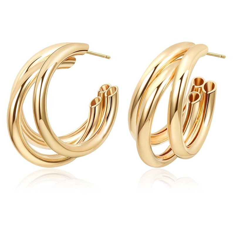 New Gold Color Earrings
