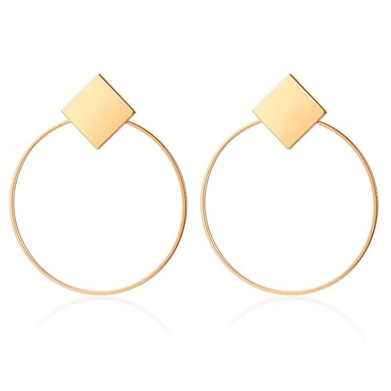 New Gold Color Earrings