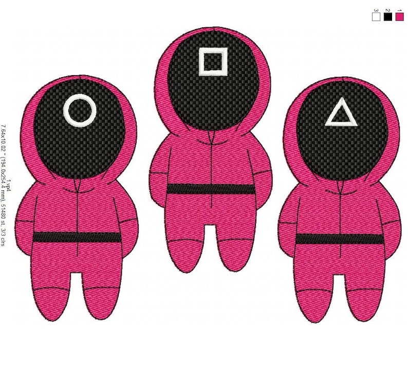 Squidgam Squid Game Guards Machine Embroidery Designs Etsy squidgam-squid-game-guards-machine-embroidery-designs-etsy