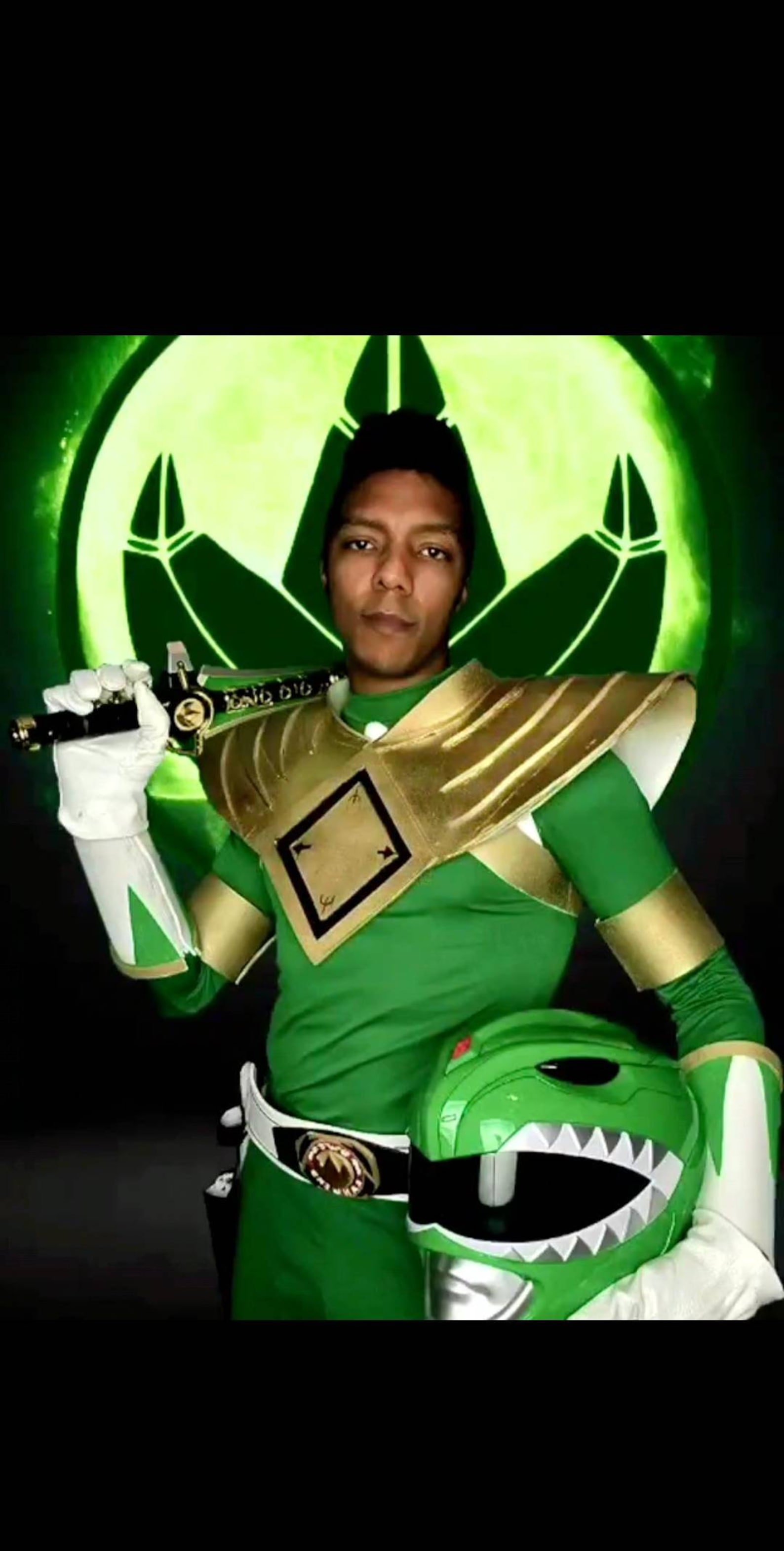 Green Ranger Dragon Shield Pattern template PDF UPDATED Etsy España