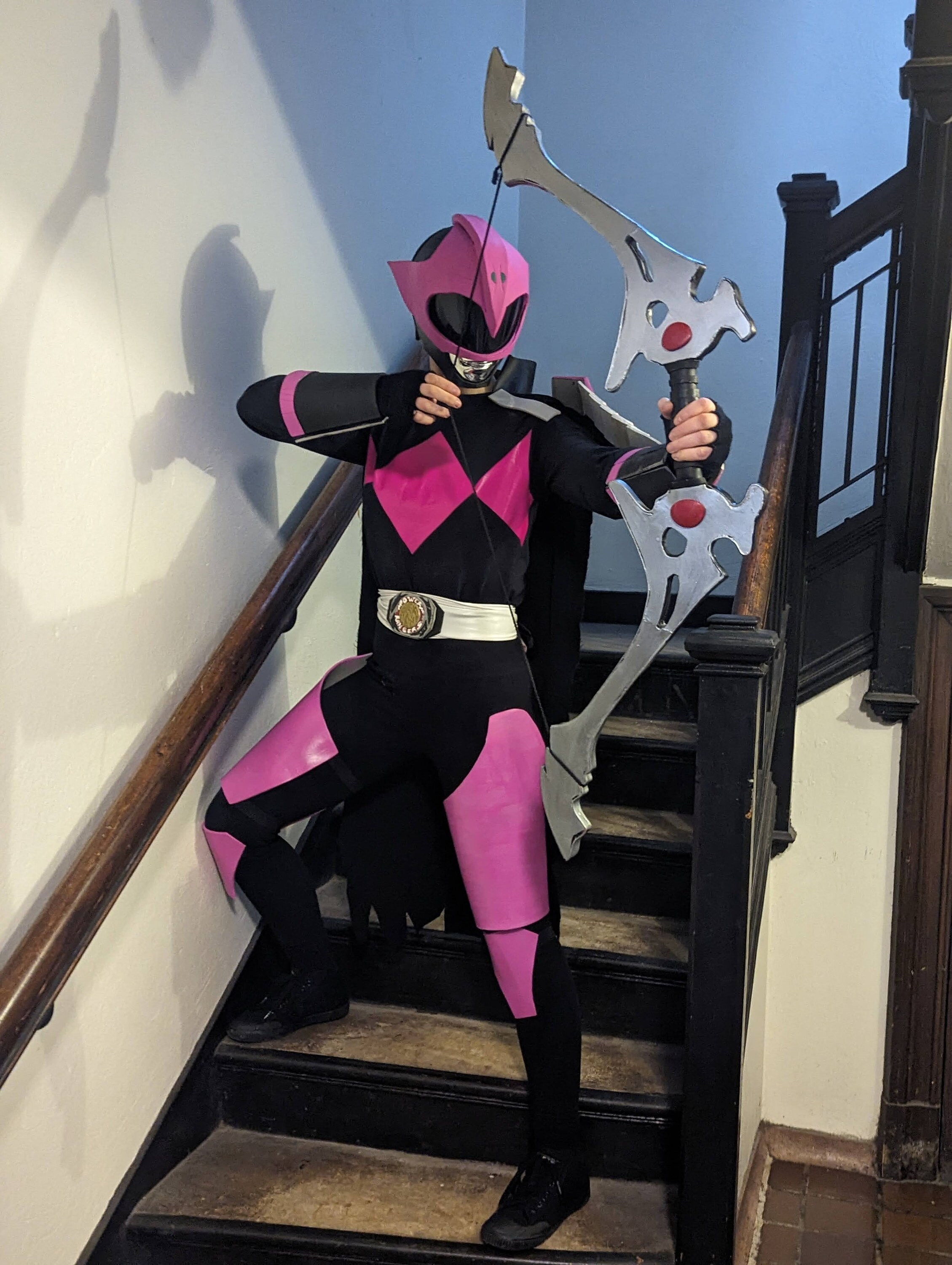 MMPR Pink Ranger Slayer Helmet Foam Pattern Template PDF - Etsy