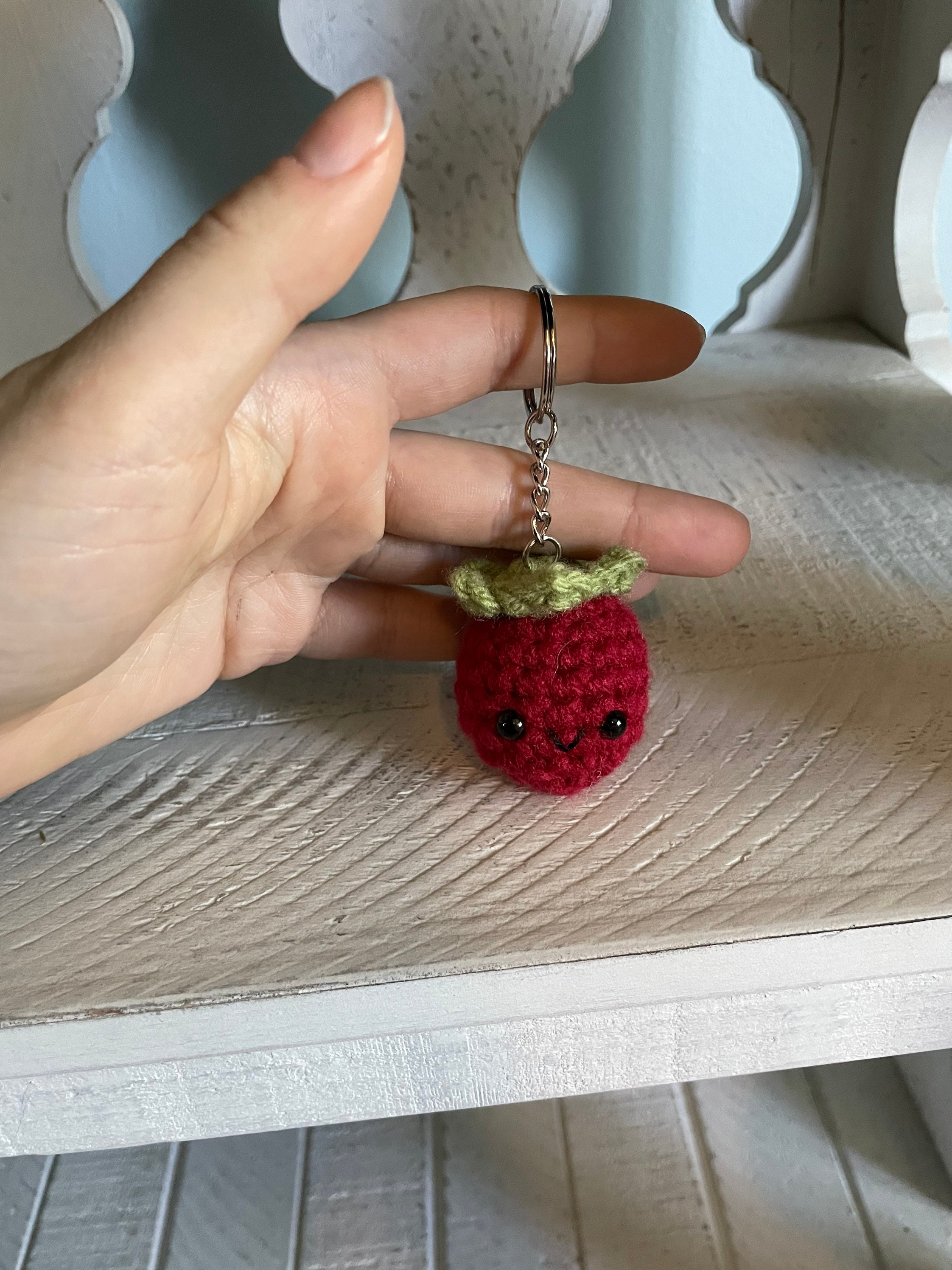 Cherry Tomato (half-size) Keychain