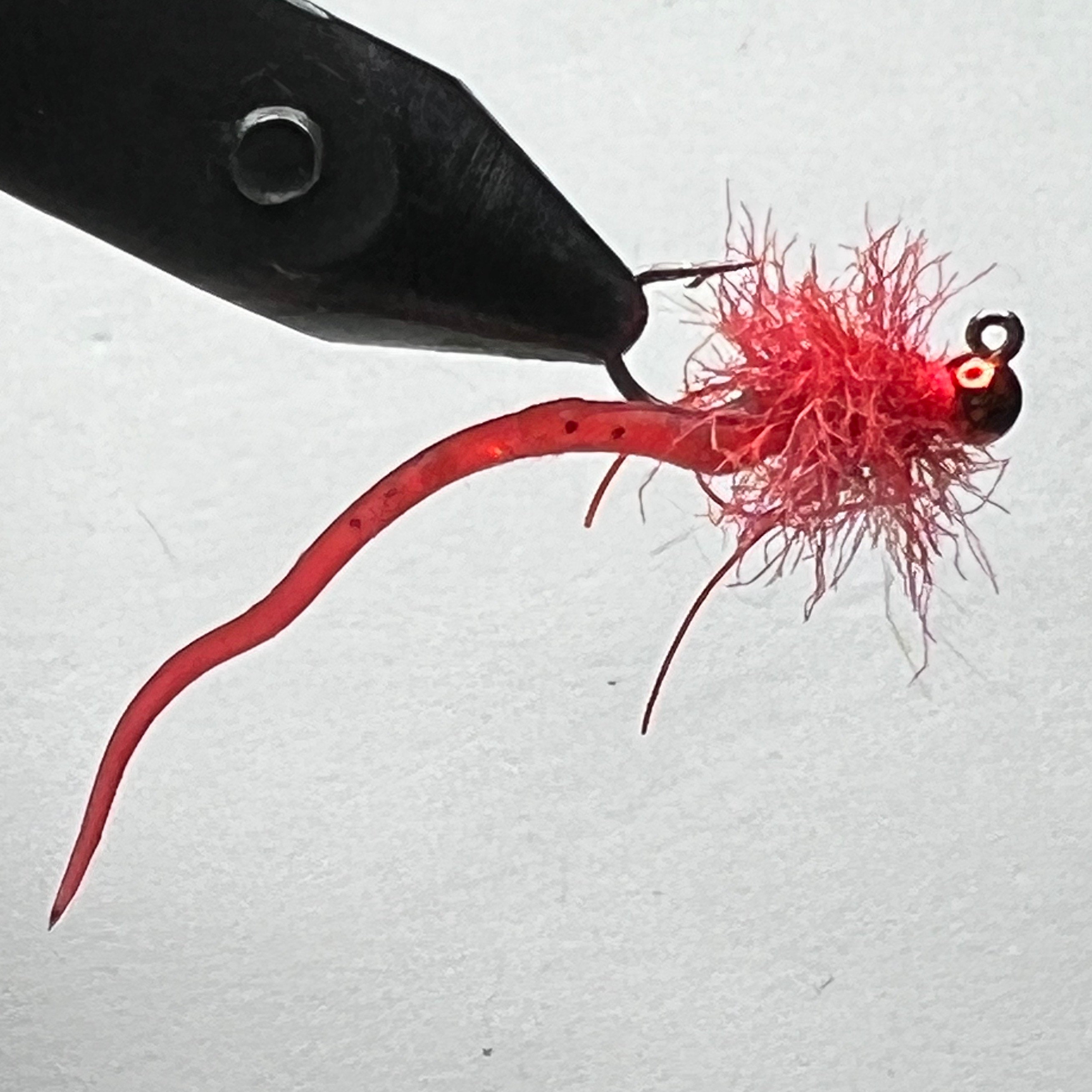 squiggly worm squirmy fishing fly-Troutflies UK