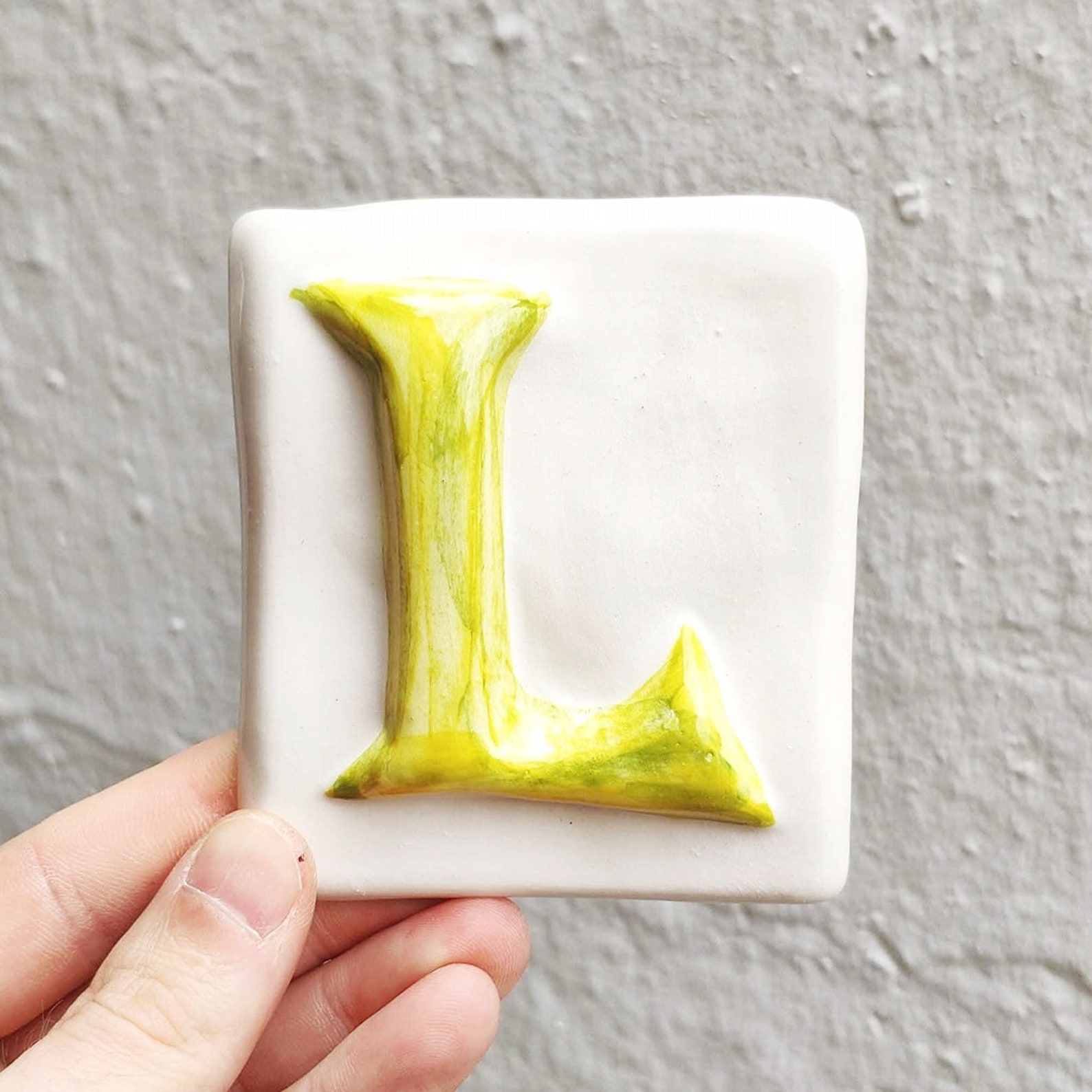 Customizable Ceramic Tile Letters and Numbers for Home Etsy