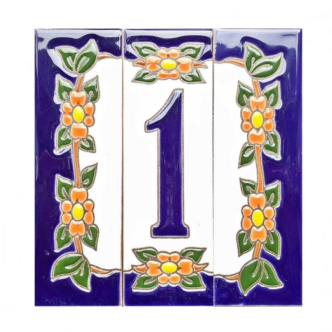 Large Big Ceramic Tile Numbers for Home From Spain Address Etsy