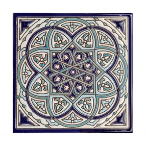 Azulejos de 15cm 6 cerámica andaluza Spanish tiles for DIY, Decorative tiles, mosaic tiles, ceramic tiles, coaster, Spain tiles zdjęcie 6