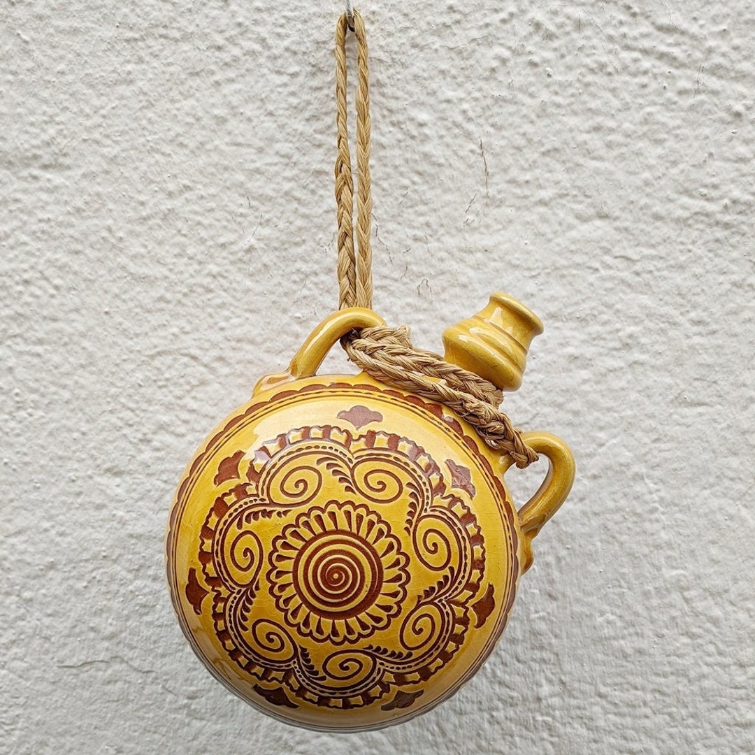 Ceramic Botija Handmade Style tito 27 Cm. 10.5 Made in Úbeda, Spain ...