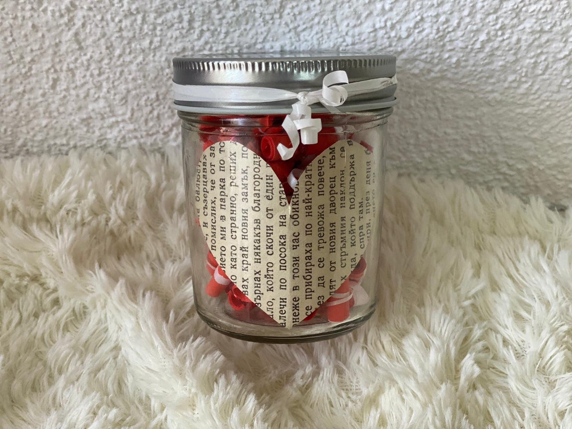 50 / 69 / 80 Motivi per cui ti amo Jar | Etsy