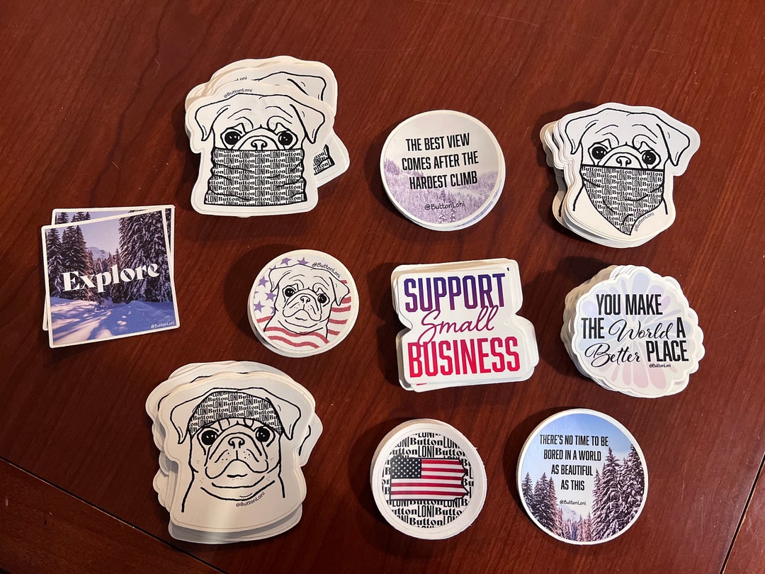 Water Resistant Stickers We Designed - Etsy