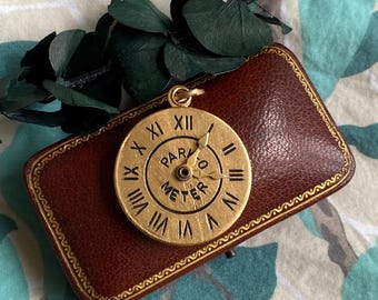 WW1 Fumsup Good Luck Charm. Silver and Wood 'touch Wood' Lucky