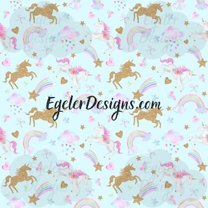 Seamless pattern, seamless background, unicorn pattern, unicorn clipart, digital download, png, unicorns, seamless, pattern, magical