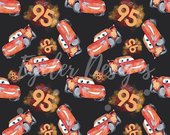 Magisch koninkrijk naadloos, schattig autopatroon, tekenpatroon, naadloos, patroon, achtergrond, digitale download, png, clipart, aquarel