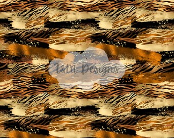 Seamless brushstroke pattern, animal print pattern, seamless pattern paper, animal print brush strokes, brush strokes pattern, scrapbooking