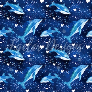 Delfin nahtlose Muster,Nahtlose Muster,Digitales Papier,Digital,Papier,Nahtlos,Hintergrund,Design,Clipart,Druck,Muster,delphin nahtlose