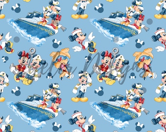 Patrón de reino mágico, patrón sin costuras, crucero de ratón, patrón de crucero, descarga digital, ratón mágico, personaje sin costuras, png, álbum de recortes