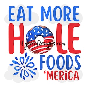 Donut clipart, independence donuts, clipart, more hole foods, png, scrapbooking, 4th of july, sublimation, decal, donut stickers, magnets