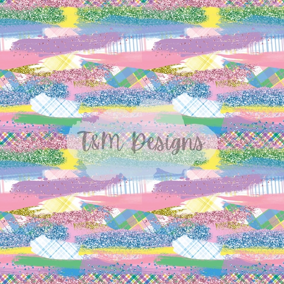 Brushstrokes easter seamless pattern, easter pattern, seamless brushstrokes, brushstroke pattern, digital pattern papers, seamless pattern