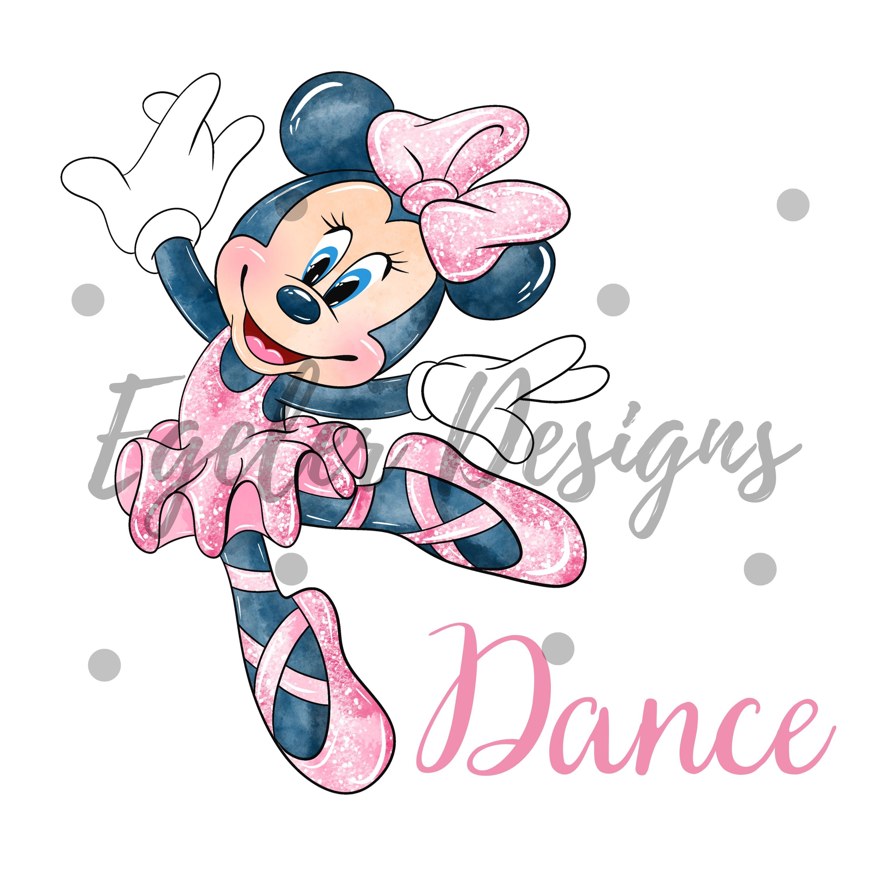 Minnie mouse ballet clearance bag