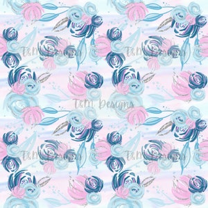 Seamless pattern, watercolor floral, floral pattern, pattern, seamless, png, scrapbooking, floral clipart, seamless watercolor, watercolor