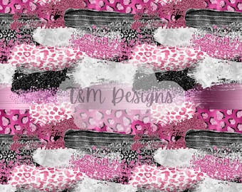 Seamless brushstroke pattern, animal print pattern, seamless pattern paper, animal print brush strokes, brush strokes pattern, scrapbooking