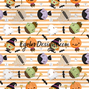 Seamless pattern, halloween clipart, halloween pattern, digital download, seamless, pattern, png, pattern papers, scrapbooking, clipart
