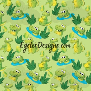 Alligator seamless, digital download, crocodile pattern, gator clipart, 10x10,png,scrapbooking pages, printable wall art, reptiles
