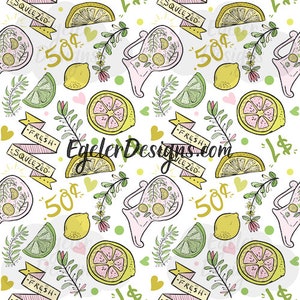Motif sans couture, motif de limonade, sans couture, motif, motif de limonade à l’aquarelle, clipart à l’aquarelle, motif à l’aquarelle, scrapbooking