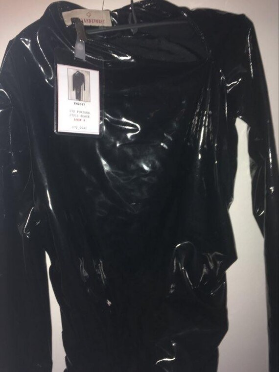 Latex dress by AF Vandevorst