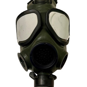 Genuine Vintage M40A1 US Army Surplus Full Face Protection Gas Mask With Premium CBRN Filter