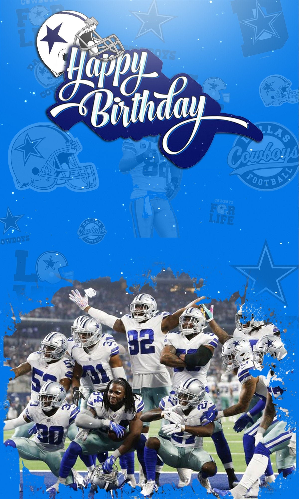 Dallas Cowboys Digital Birthday Card | lupon.gov.ph