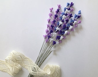 Felt Flower - Lavender in the Colour of Your Choice