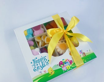 Happy Easter Pick N Mix Sweet Gift Box ,Gift For Easter, Letter Sweet Box ,Rabbit, Bunny Sweet Mix, Easter Treats, EasterGift For Kids