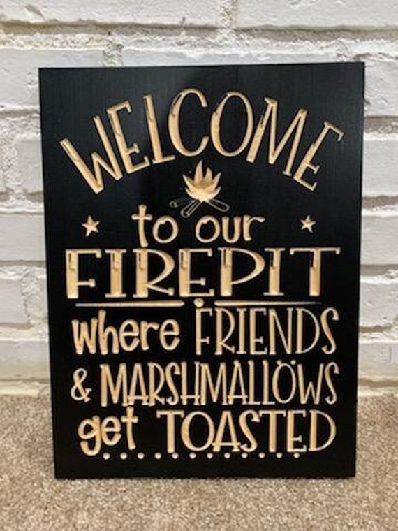 Wall Décor Home Décor porch signs; carved signs; firepit signs Wall ...