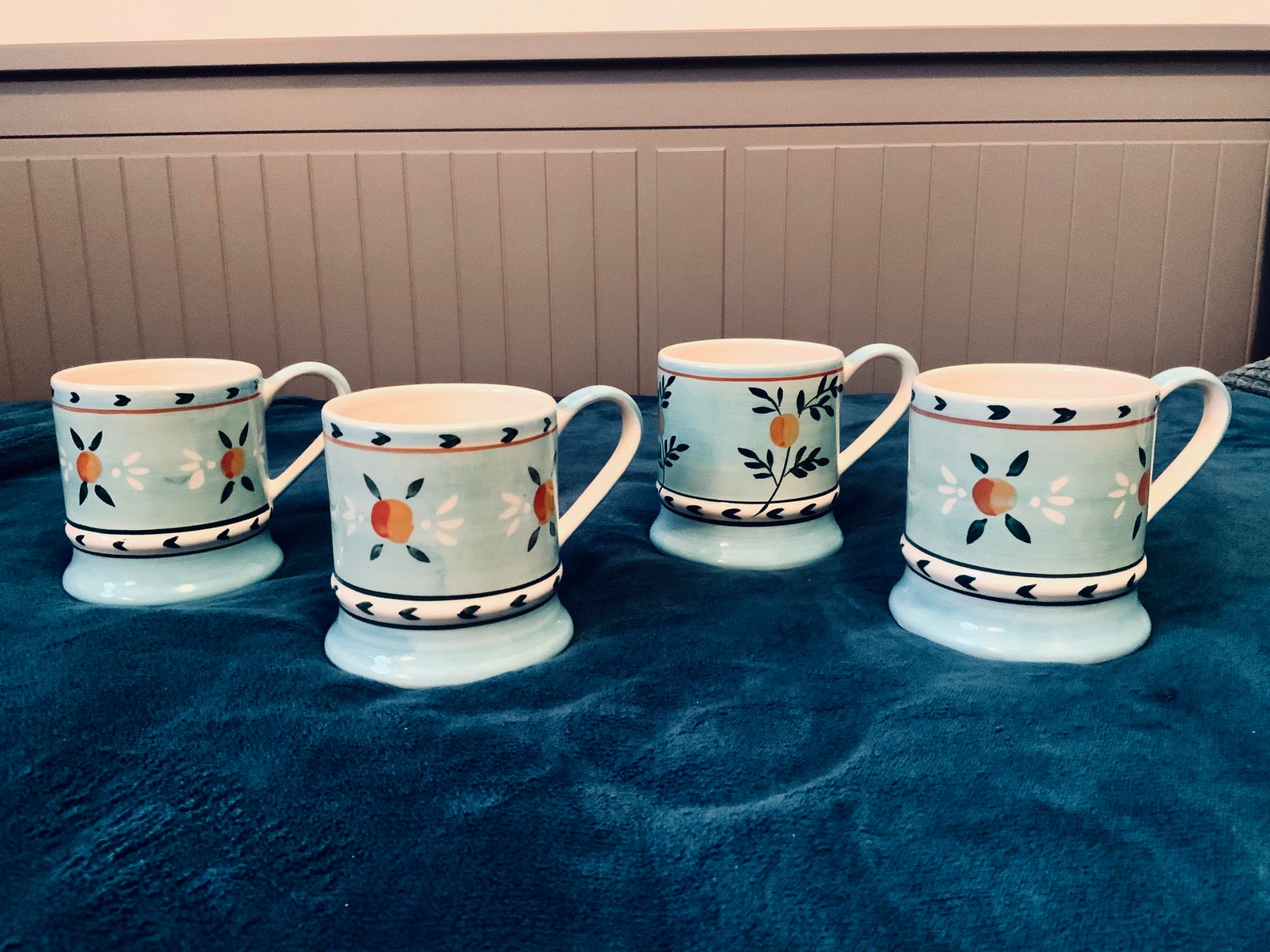 Whittard colorful mug vintage cofee tea mug Christmass Etsy