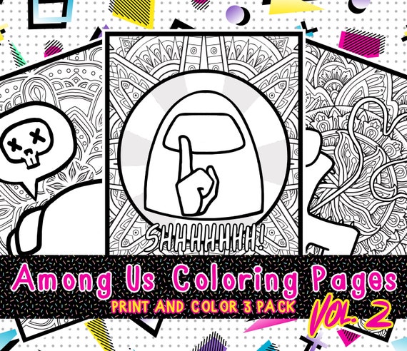 Among Us King Coloring Pages : Among Us Logic Coloring Pages | Coloring