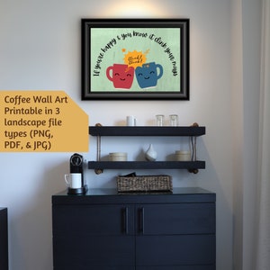 Funny Coffee Wall Art | Coffee Quotes | Coffee Print | Coffee Sign | Coffee Poster | Coffee Decor