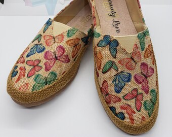 Handmade Shoes Butterflies.