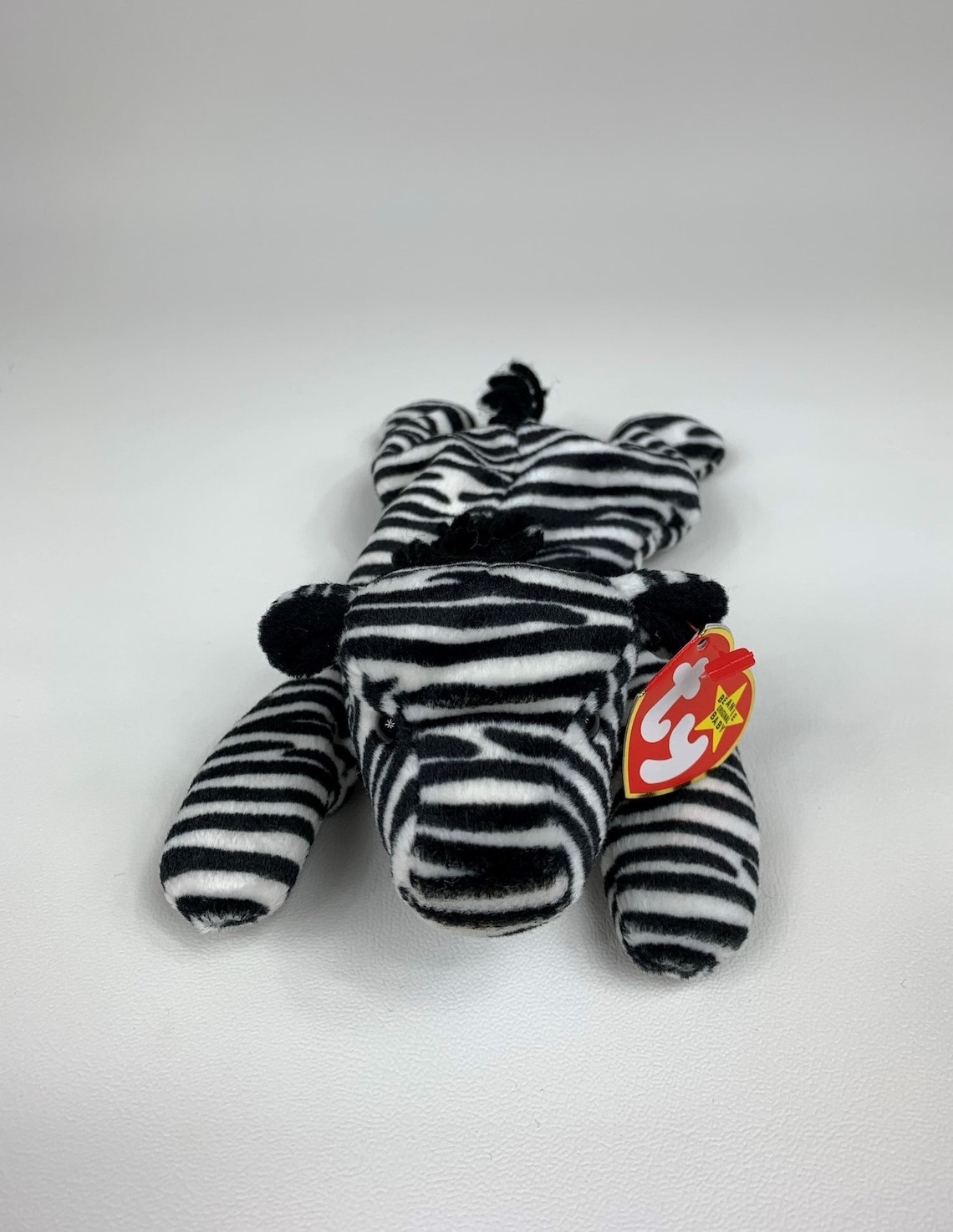 Original Ty Beanie Babies ZIGGY the Zebra Primera edición Etsy