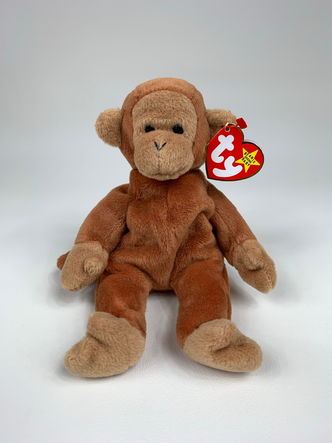 Original Ty Beanie Babies BONGO the Monkey First Edition w/ Etsy