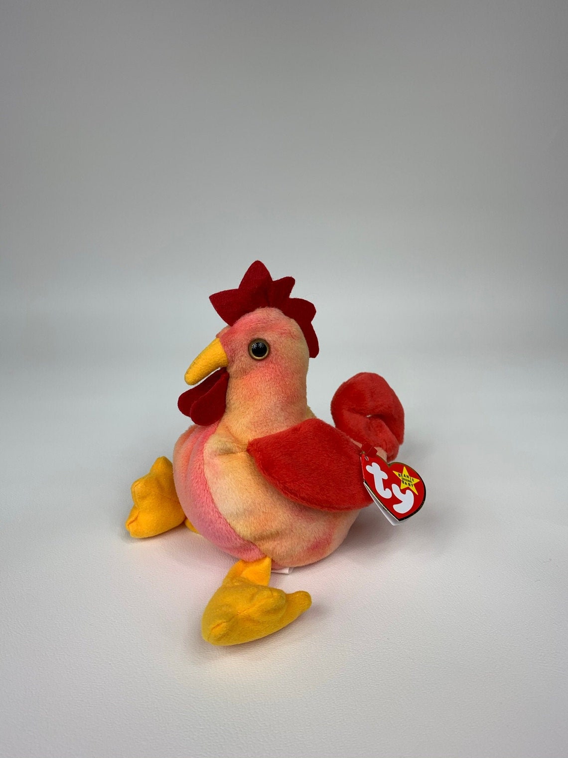 Ty Original Beanie Babies DOODLE the Rooster Primera edición Etsy