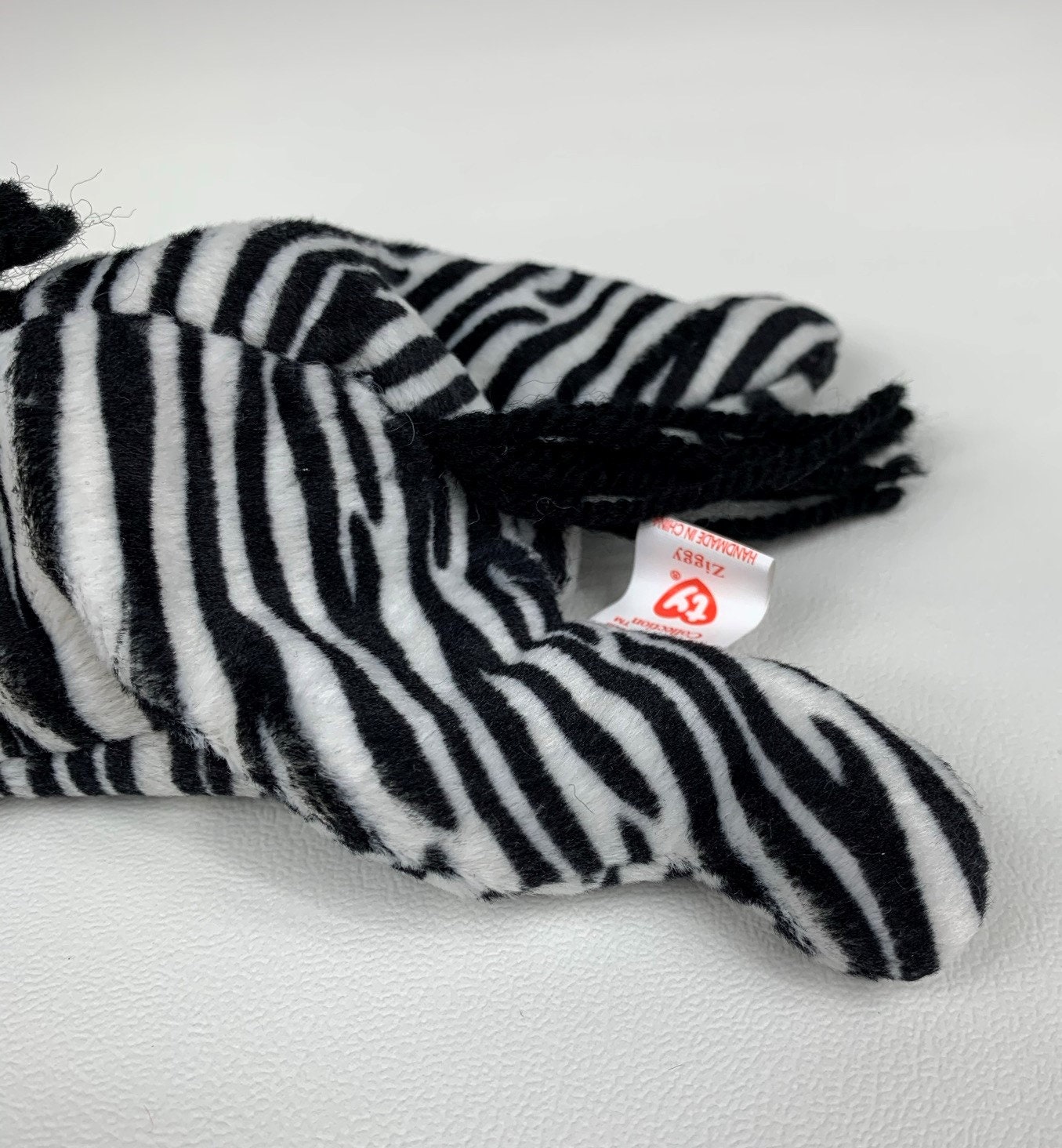 Original Ty Beanie Babies ZIGGY the Zebra Primera edición Etsy México