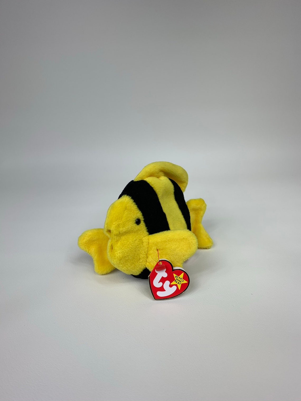 Ty Original Beanie Babies BUBBLES the Fish First Edition w/ Etsy