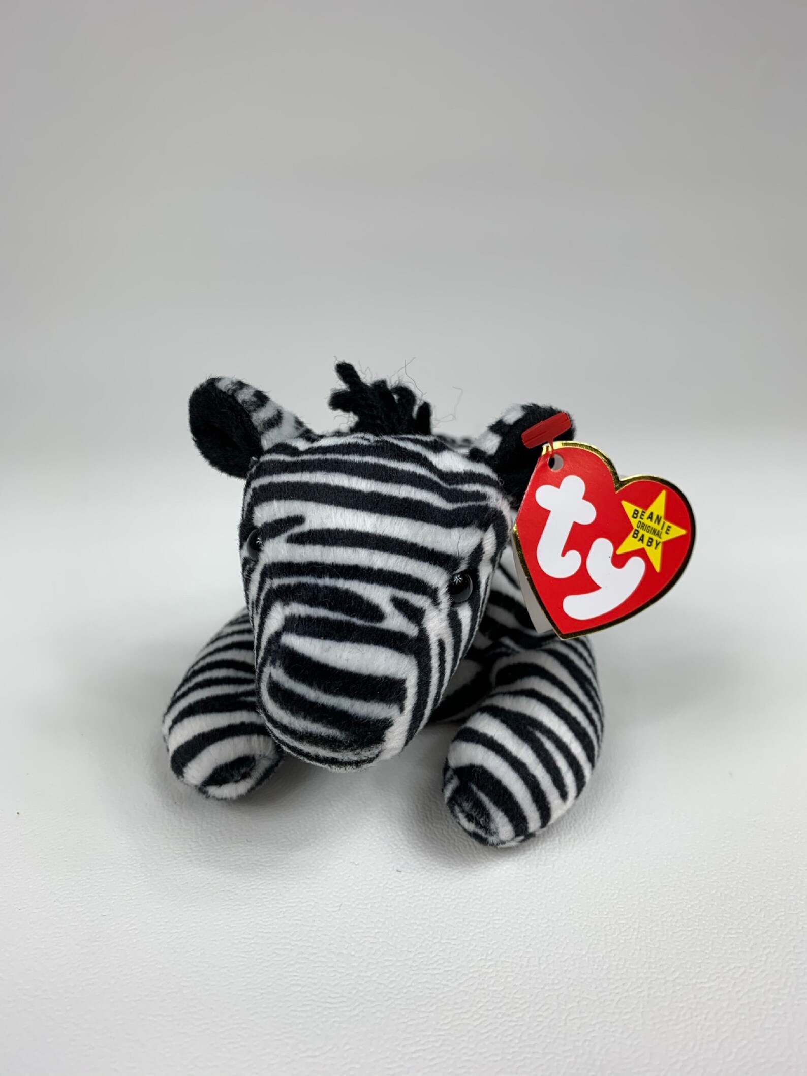 Original Ty Beanie Babies ZIGGY the Zebra Primera edición Etsy México