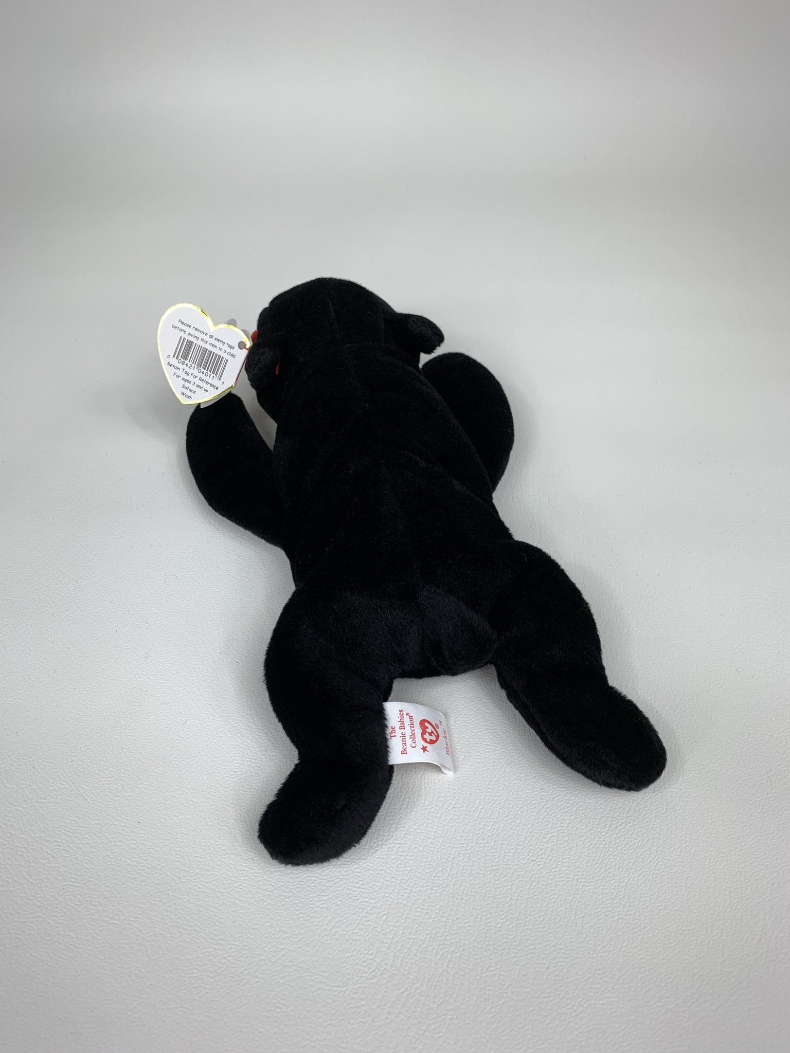 Ty Original Beanie Babies BLACKIE the Bear New With Both Etsy Hong Kong