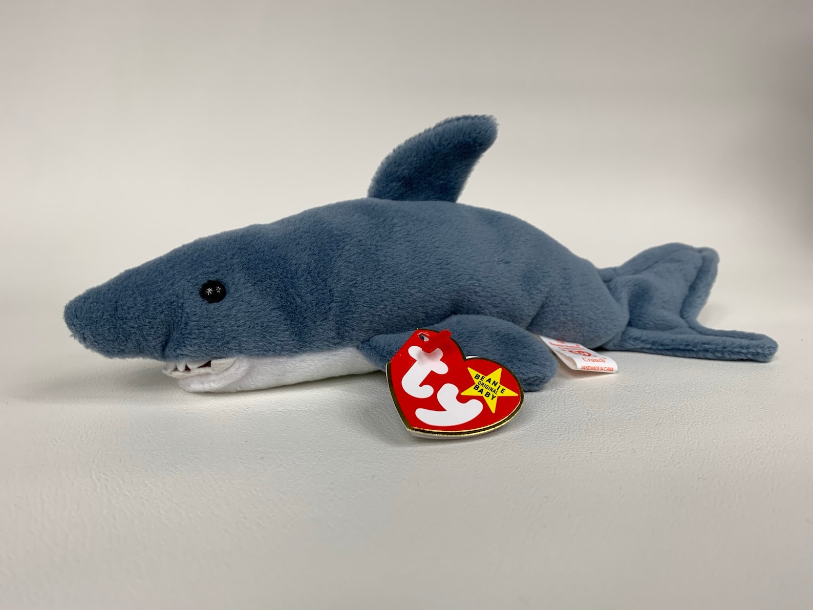 Ty Original Beanie Babies CRUNCH the Shark First Edition w/ Etsy