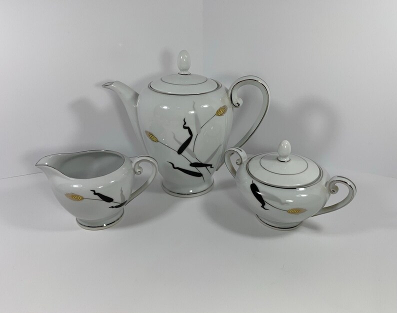 Fukagawa Arita Hand Painted Tea Set Made in Japan Etsy